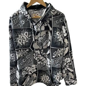 Drill Clothing Company Oh Snap Pop Art Hoodie Pullover Size Xl